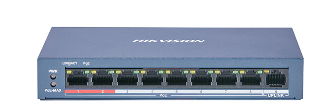 海康威视/HIKVISION DS-3E0109P-E 以太网交换机